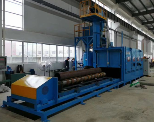 濮阳喷砂机在管道除锈中的现场施工应用